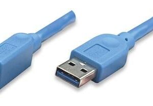 Cavo USB 3.0 A maschio/B maschio 1 m blu