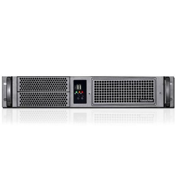 Chassis Industriale da Rack 19'' 2U Nero - immagine 6