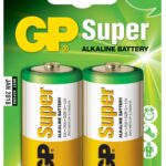 Blister 2 Batterie Torcia D GP Super