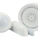 Kit Antifurto Sensore di Movimento a Sirena e 2 Sensori Porta/Finestra