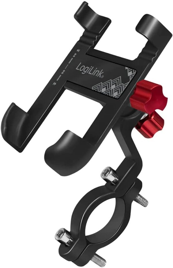 Supporto da Bicicletta per Smartphone 3,5''-7'' Fissaggio Angolato