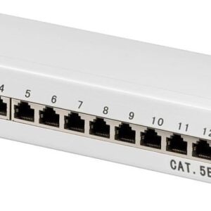 Pannello Patch 12 Porte Cat. 5E STP