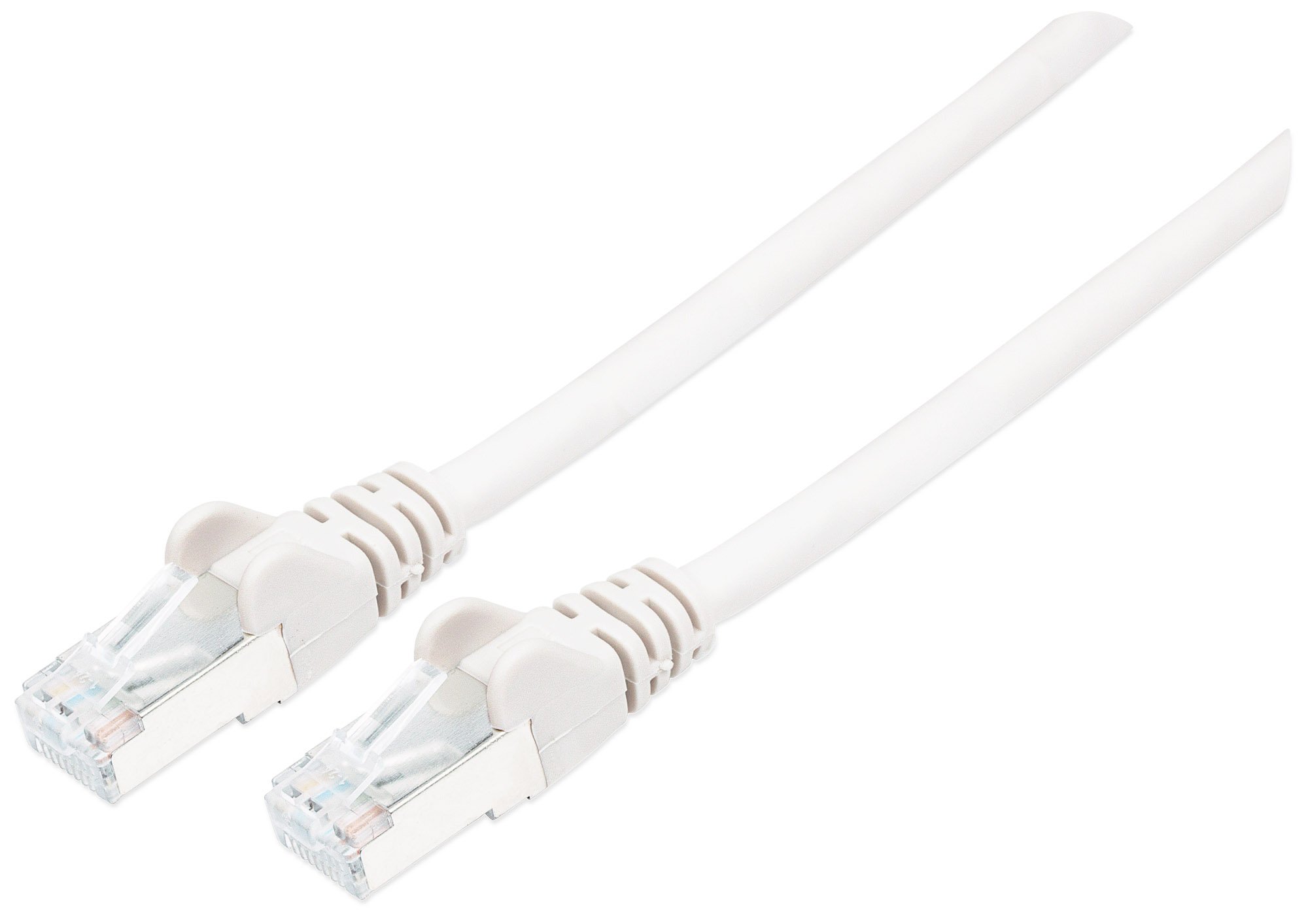 Cavo Patch Cat.7 Plug RJ45 6A S/FTP LSZH 1m Bianco