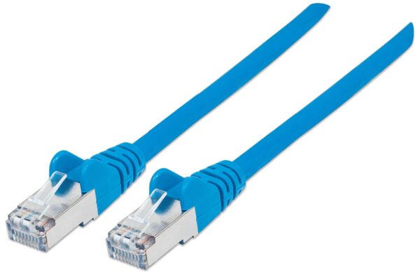 Cavo Patch Cat.7 Plug RJ45 6A S/FTP LSZH 0,5m Blu