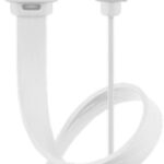 Cavo di rete Patch piatto in Rame Cat.6A U/UTP Bianco 2m