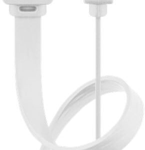 Cavo di rete Patch piatto in Rame Cat.6A U/UTP Bianco 2m