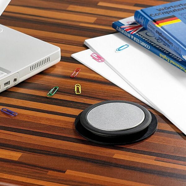Multipresa da Scrivania 3 vie Pop-Up a Scomparsa con 2 USB - immagine 5