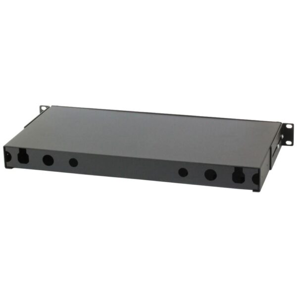 Cassetto Rack 19'' Fibra Ottica 12 porte SC Duplex Nero - immagine 3