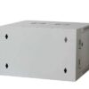 Armadio Rack 19'' a muro 15 unità due sezioni Grigio - immagine 4