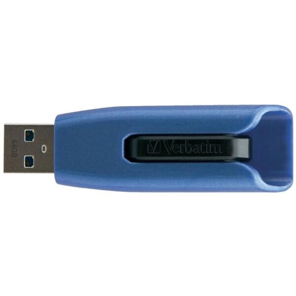 Memoria USB 3.0 Verbatim Retrattile 64GB Blu - immagine 4