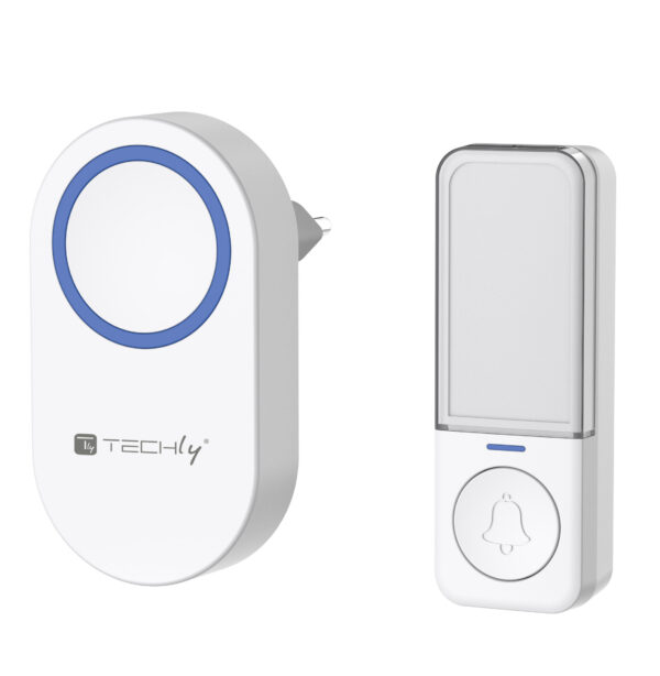 Kit Campanello Wireless fino a 180m con Pulsante IP56 Battery Free - immagine 4