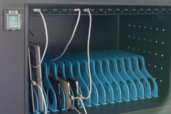 Carrello Stazione di Ricarica Ventilato per 16 Dispositivi USB-C™ - immagine 5