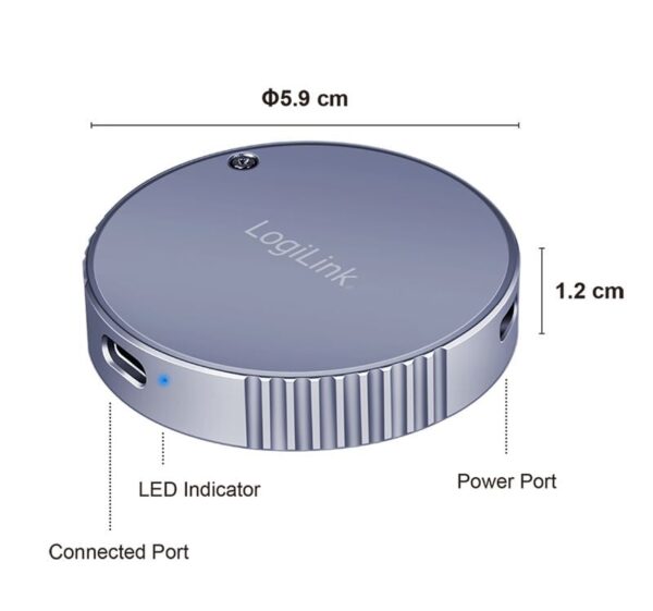 Box Esterno Magnetico USB 3.2 Gen2 SSD 100W PD Compatibile MagSafe - immagine 3