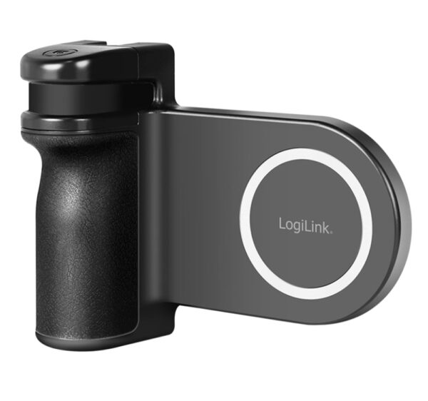 Impugnatura Magnetica per Smartphone con Telecomando Wireless e Luce a 3 Livelli di Luminosità - immagine 4