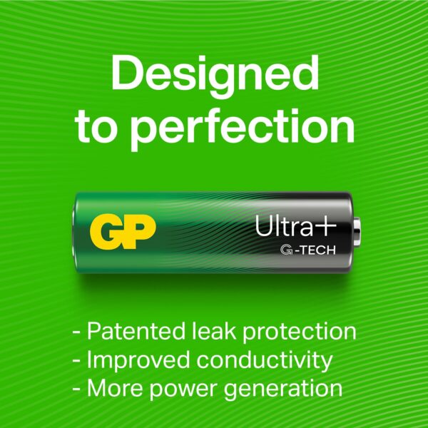 Blister 2 Batterie Torcia D GP Ultra Plus - immagine 4