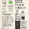 Caricabatterie per AA e AAA con 4 Batterie AA NiMH da 2100 mAh Incluse - immagine 4