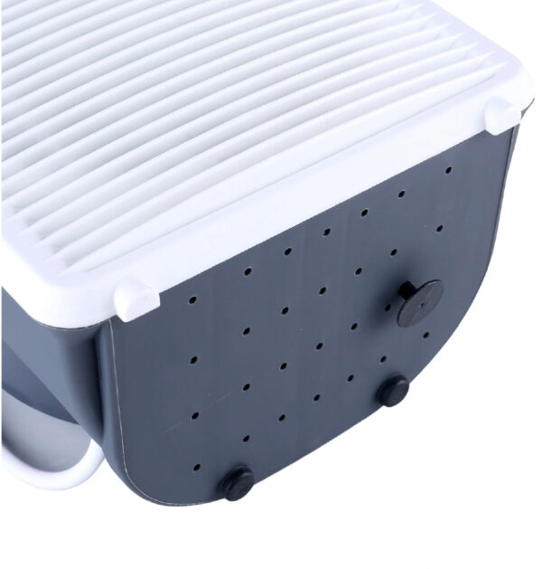 Termoventilatore Portatile 2 Regolazioni di Riscaldamento con Ventilazione IP21 2000W - immagine 5