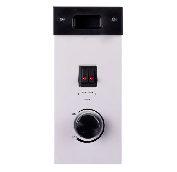 Termoconvettore Indipendente Termoventilatore a Pavimento Riscaldatore Elettrico 2000W - immagine 4