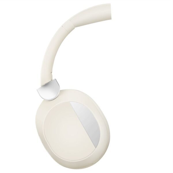 Cuffia Bluetooth V6.0 a Cancellazione Attiva del rumore ANC Beige - immagine 4