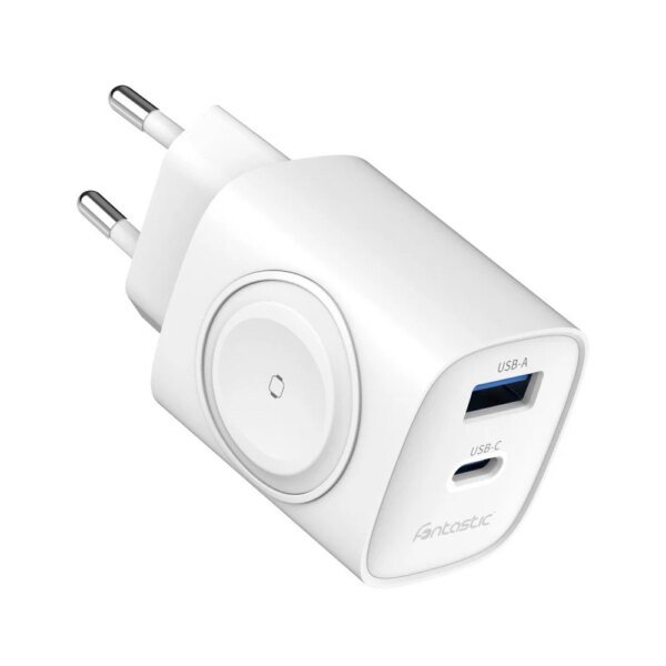 Caricatore Alimentatore GaN 22W da Viaggio Fast Charge USB-A USB-C™ WiGan - immagine 4