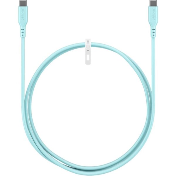 Cavo USB-C™ Maschio/Maschio USB 2.0 in Silicone 1,5 metri Turchese - immagine 4