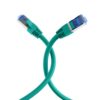 Cavo di Rete Patch in Rame Cat.6A S/FTP TPE Cat.7 Ultraflex Verde 1m - immagine 4