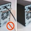Cavo di rete Patch Connettore Angolato 90° CCA Cat.6A UTP 3m Nero - immagine 4