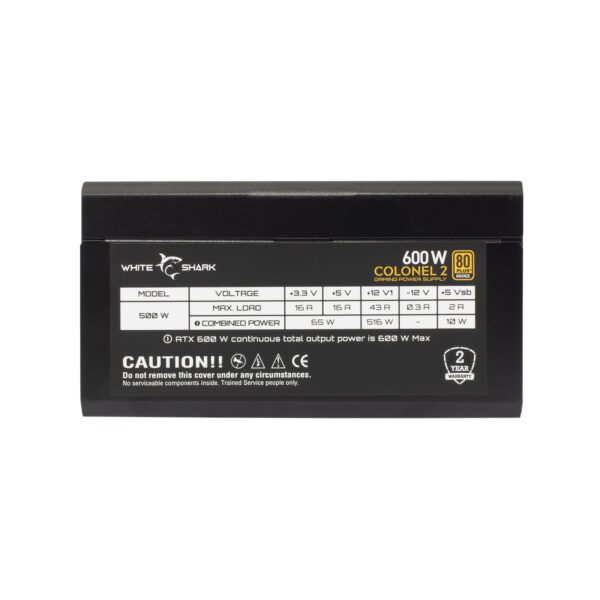Alimentatore per PC ATX 600 Watt - immagine 4