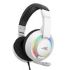 Cuffie Gaming con Microfono e Illuminazione RGB, BGH-021 HYDRA Bianco - immagine 4