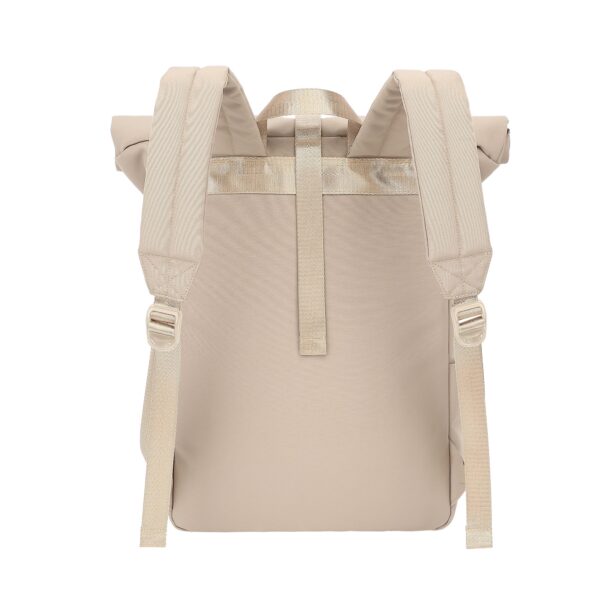 Zaino Rolltop Impermeabile per Notebook Jakarta 15,6'' Beige - immagine 4
