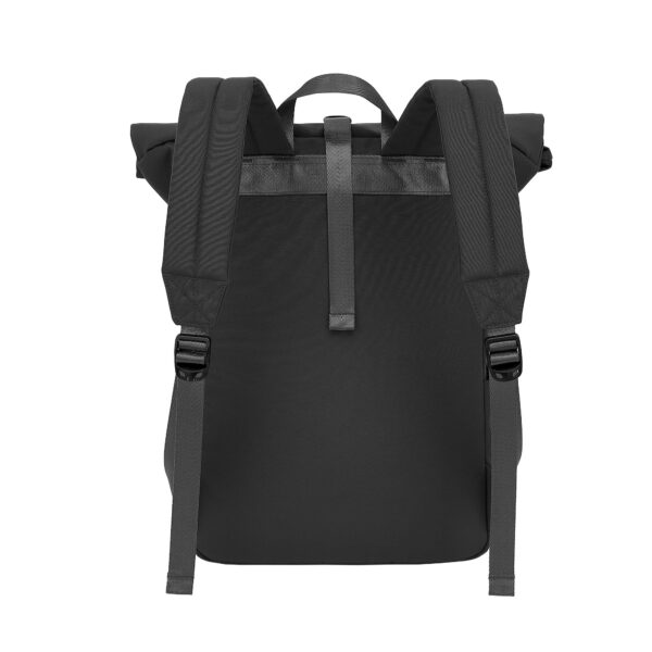 Zaino Rolltop Impermeabile per Notebook Jakarta 15,6'' Nero - immagine 4