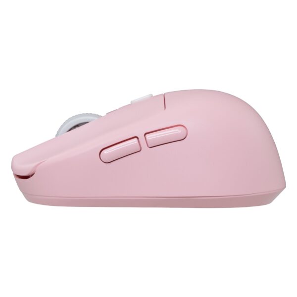 Mini Mouse Ottico Wireless 6D 3200 dpi Rosa, WM-710 - immagine 4