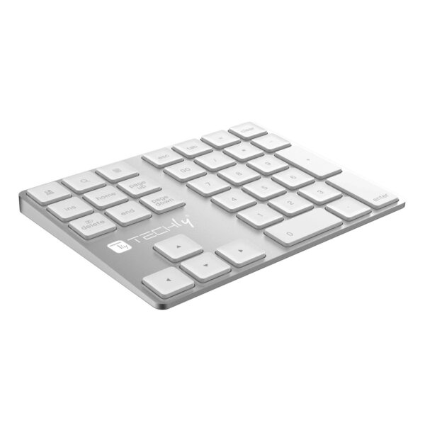 Tastierino Numerico BT V3.0 Wireless 34 Tasti Argento - immagine 5