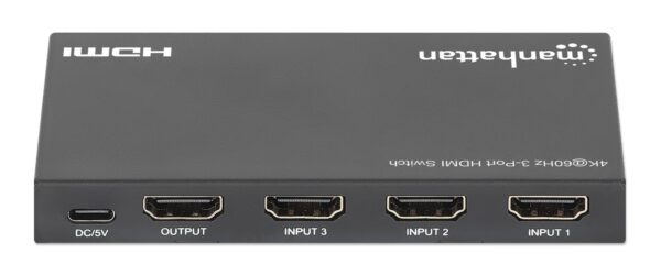 Switch HDMI 4k@60Hz 3 porte - immagine 3