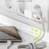 Caricatore USB 1A 5W Compatto Spina Europea Bianco - immagine 4