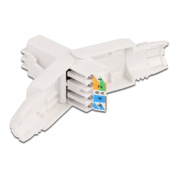 Plug Cat.6A RJ45 UTP Toolless con Copriconnettore - immagine 4