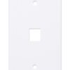 Placca Porta Frutti 1 Posto Mod.503 Bianco - immagine 4
