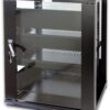 Armadio Rack 19'' 600x600 15U per Audio Video Nero - immagine 4