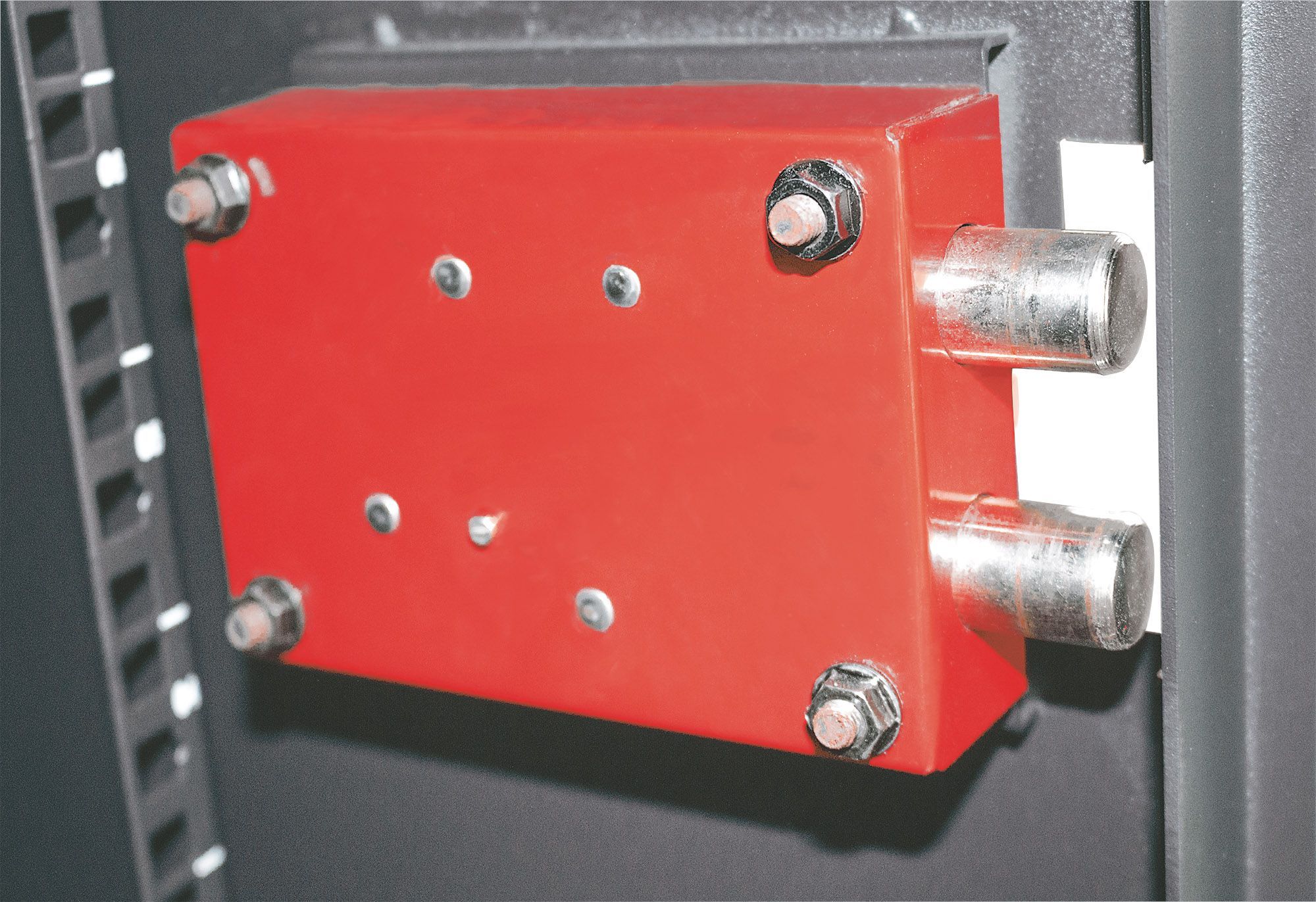 Armadio Rack 19'' a muro 9unità con serratura di sicurezza - immagine 3