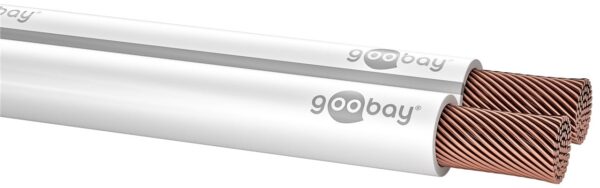Cavo Audio per diffusori acustici Bianco 2,5 mm² matassa 100mt - immagine 4