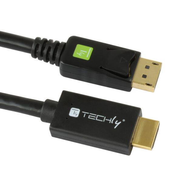 Cavo Convertitore da DisplayPort 1.2 a HDMI 4K 3 metri - immagine 6