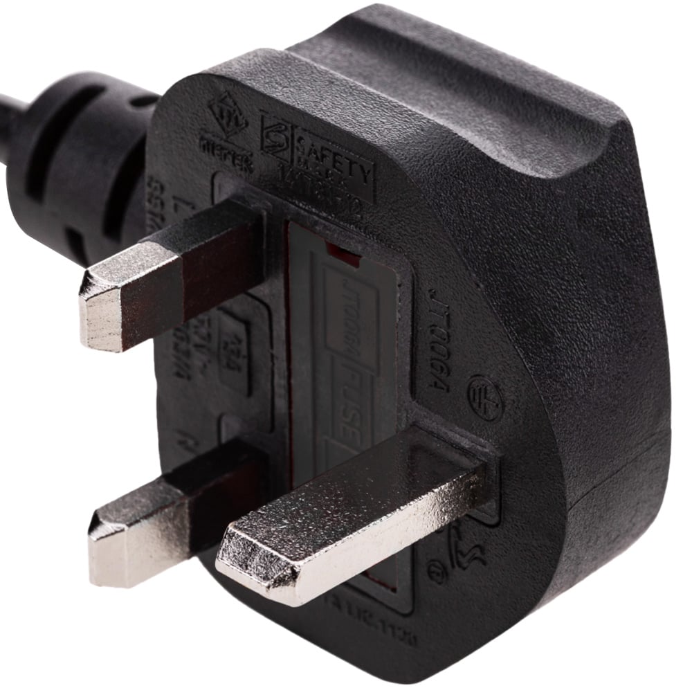 Cavo di Alimentazione Maschio UK a C13 (IEC 60320) - immagine 4