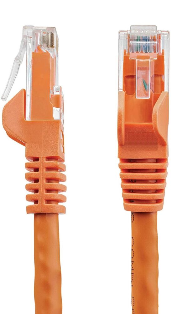 Cavo di rete Patch CCA Cat. 5e Arancione UTP 1 mt - immagine 4