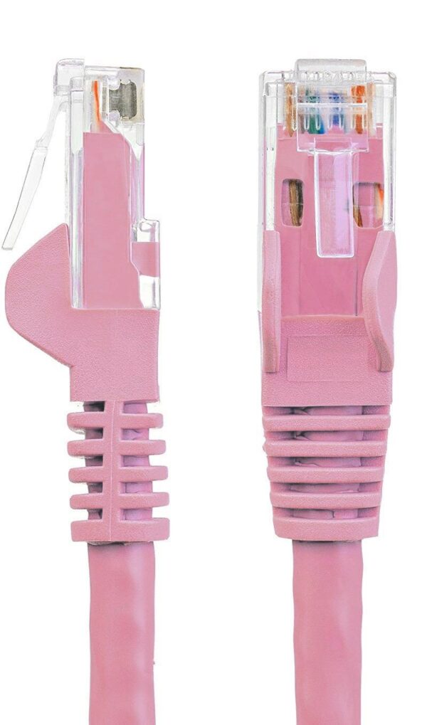 Cavo di rete Patch CCA Cat. 5e Rosa UTP 20 m - immagine 3
