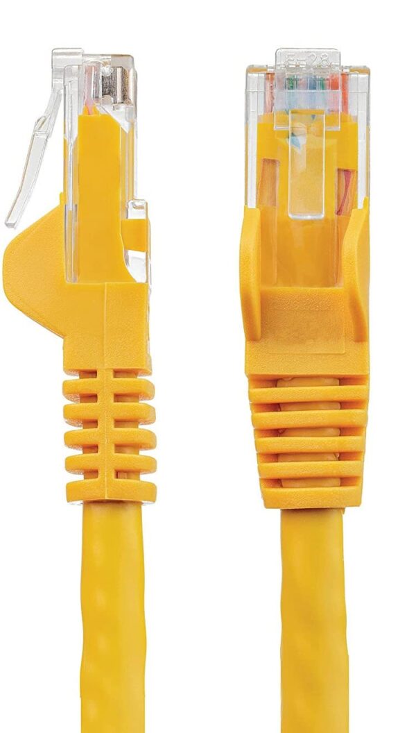 Cavo di rete Patch CCA Cat. 6 Giallo UTP 1,5 m - immagine 3