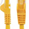 Cavo di rete Patch in Rame Cat. 5e Giallo UTP 10 m - immagine 4