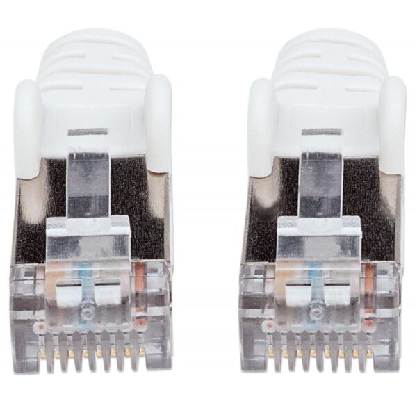 Cavo di rete Patch in rame Cat. 6A Bianco SFTP LSZH 1m - immagine 3