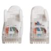 Cavo di rete Patch in Rame Cat. 6A Bianco UTP 0,5m - immagine 3