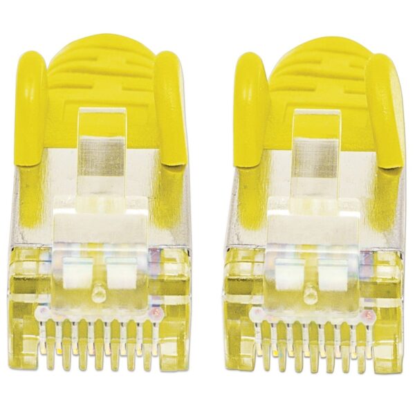 Cavo di rete Patch in rame Cat. 6A Giallo SFTP LSZH 10m - immagine 3