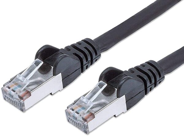 Cavo di rete Patch in rame Cat. 6A Nero SFTP 10 mt - immagine 4